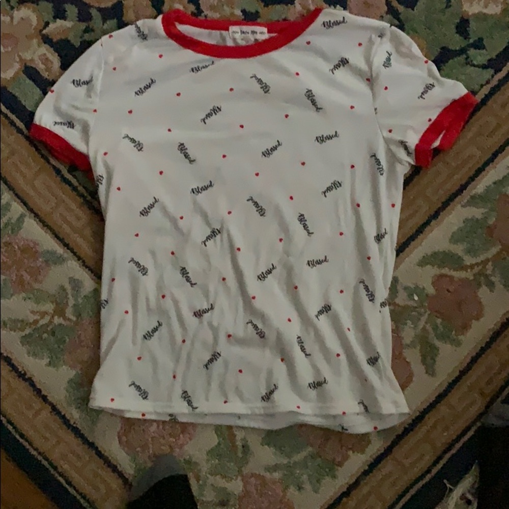 A cropped top
